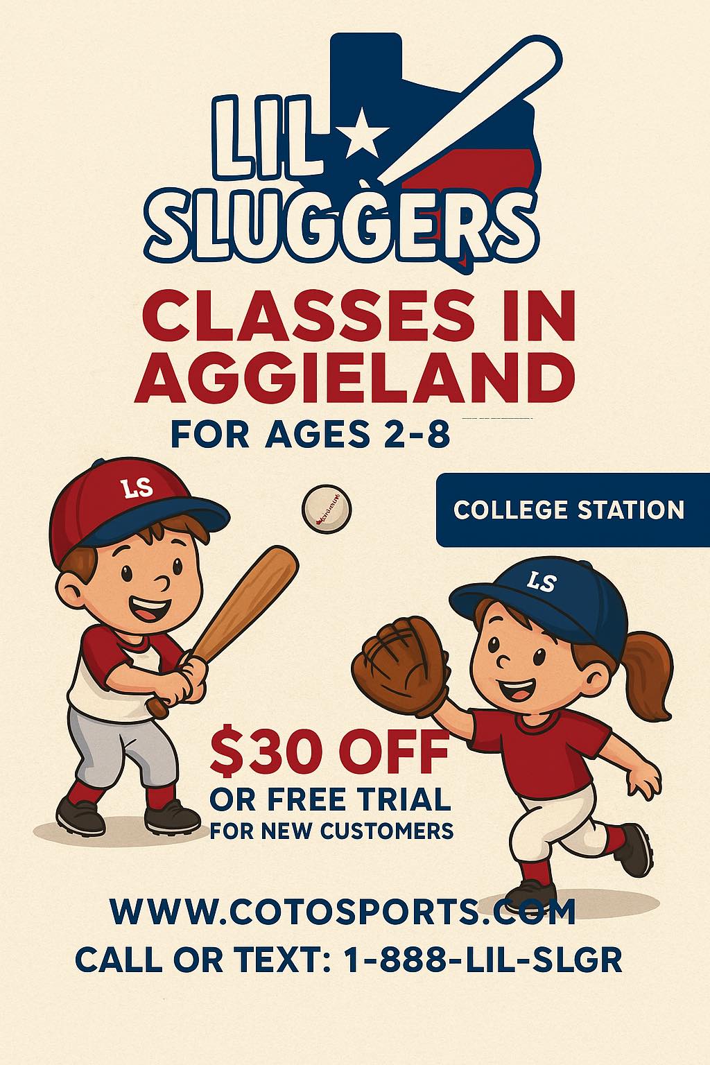 Coto - 🎉⚾️ Aggieland Families – Fall Baseball is HERE! ⚾️🎉 👍 Lil ...