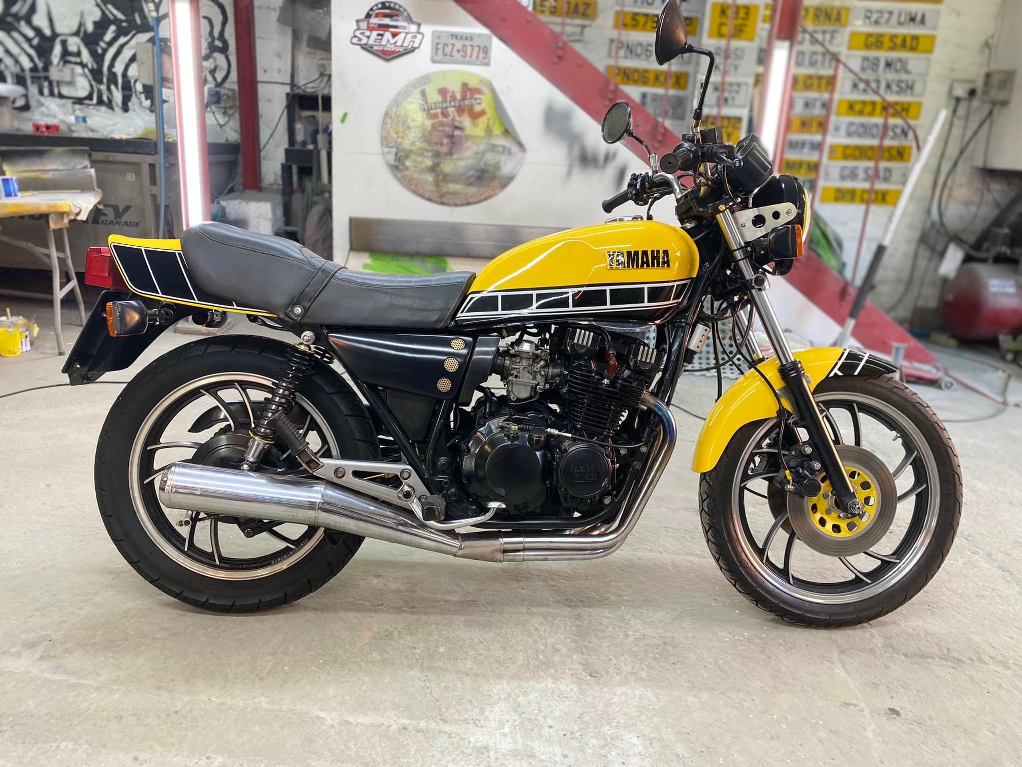 1981 Yamaha XJ550 for sale in beautiful condition! Well-maintained 