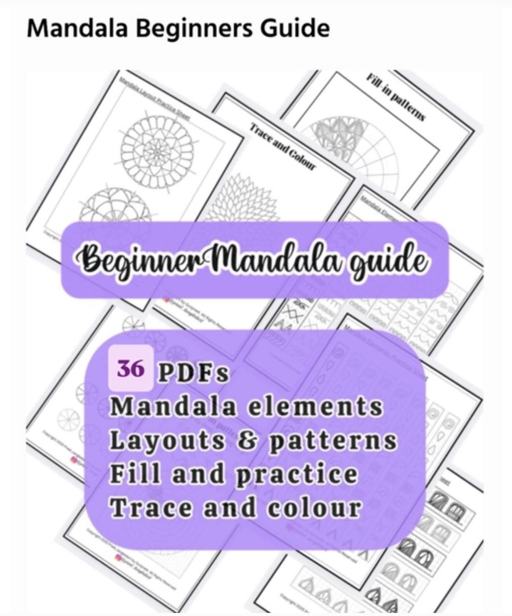 Preet.tangledart - Mandala beginner guide PDF download- https ...