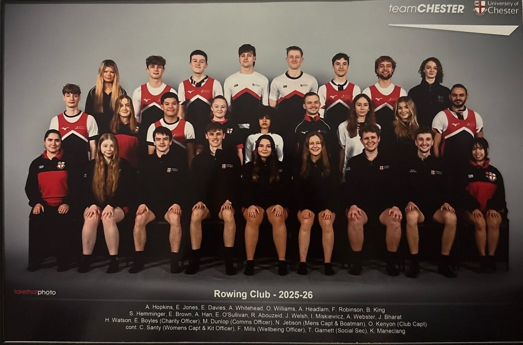 University of Chester... - University of Chester Rowing Club