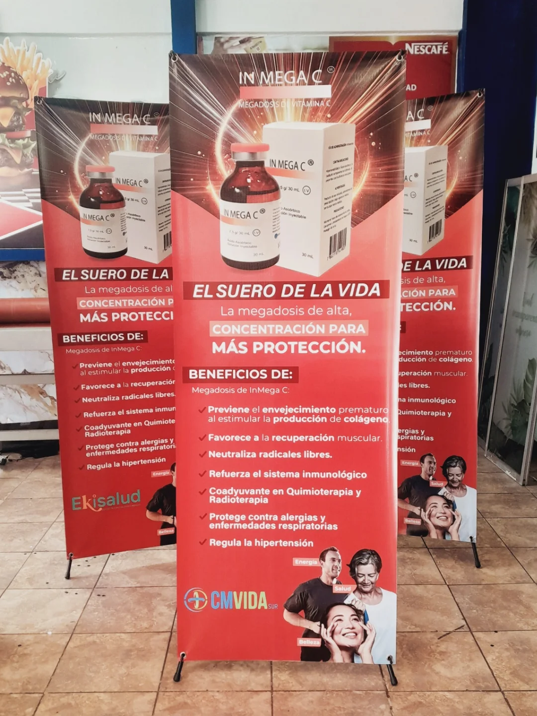 Ecoprint - 💥Banner Roll Up💥 Tamaño: 2m alto x 0.85m ancho Impresión ...