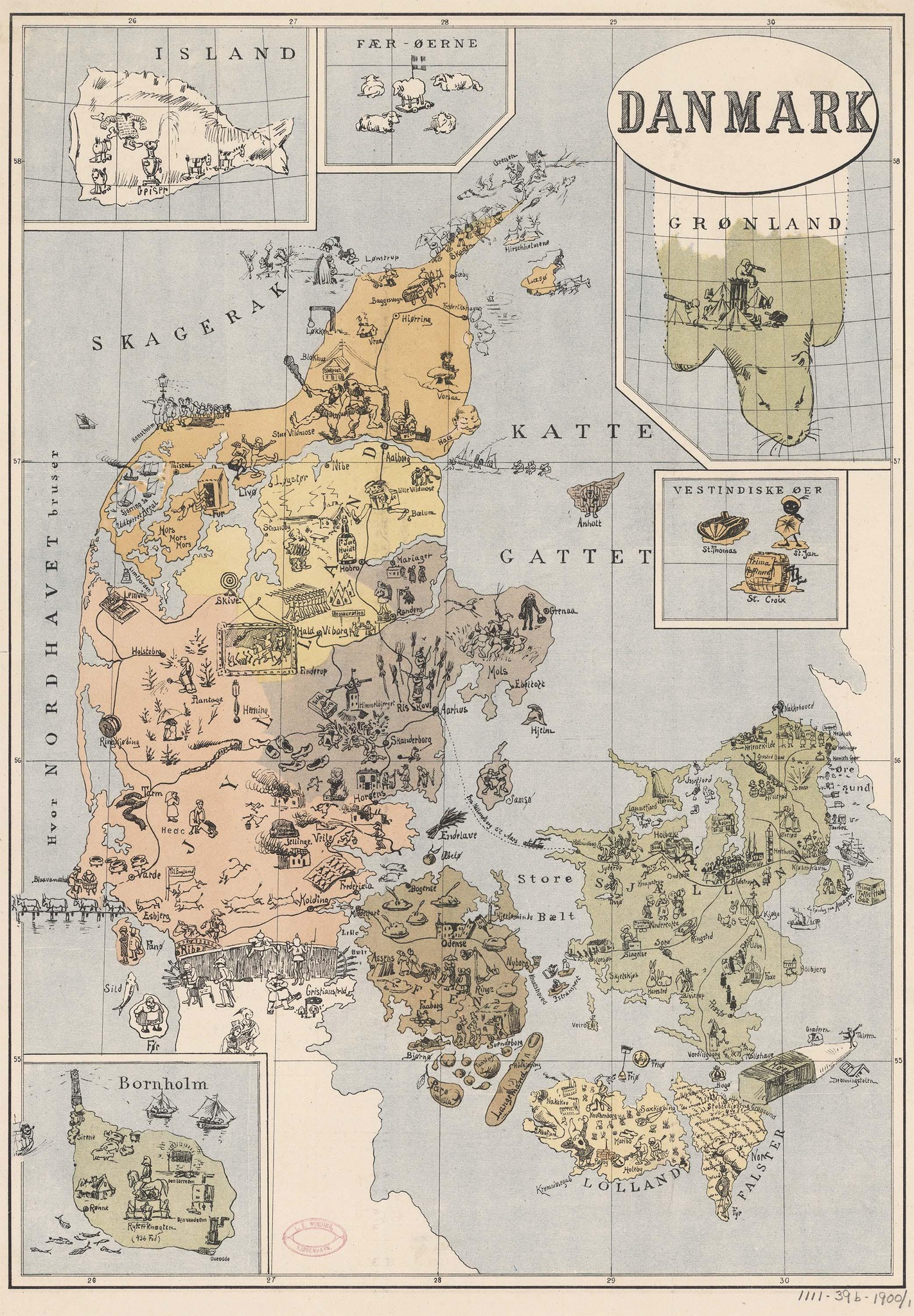 Eurasian - 🗺️ Historic Map: Denmark & Its Overseas Territories (c. 1884 ...