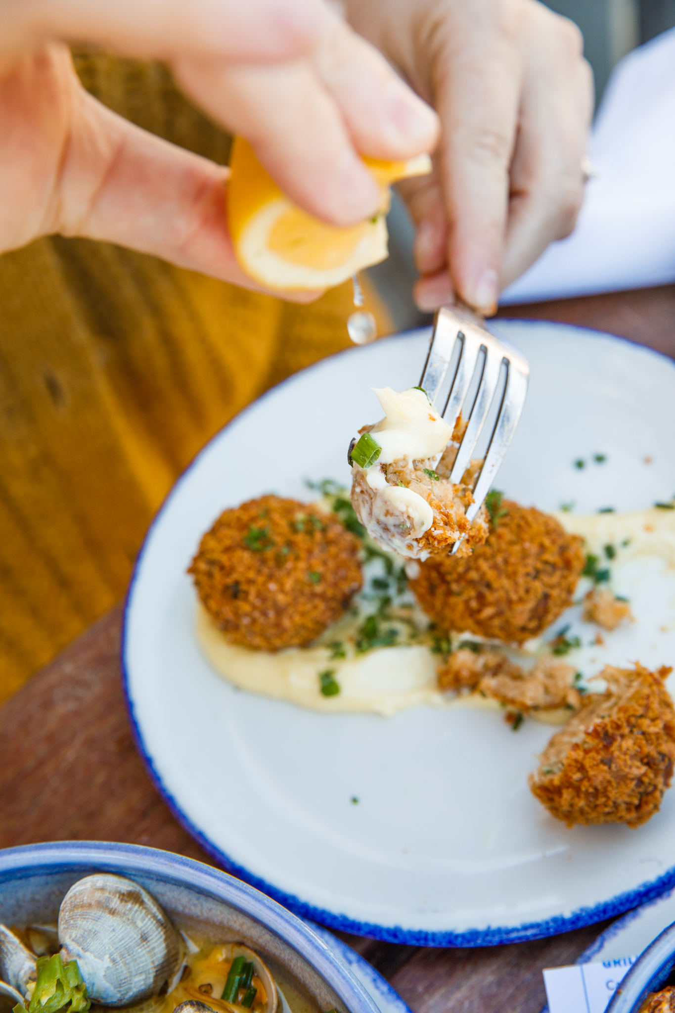 Black cod croquettes… the app you didn