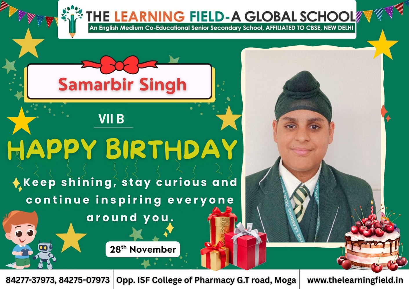 The Learning... - The Learning Field - CBSE Global School
