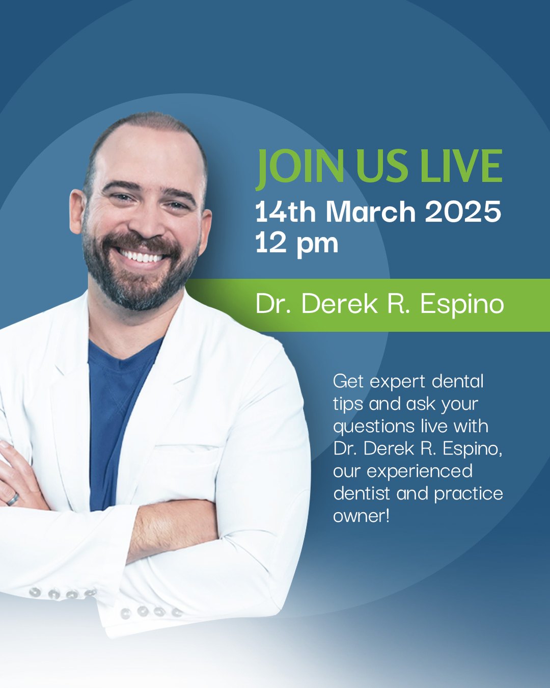 🦷 LIVE Q&A with Dr. Derek R.... - Riverview Dental Arts | Facebook