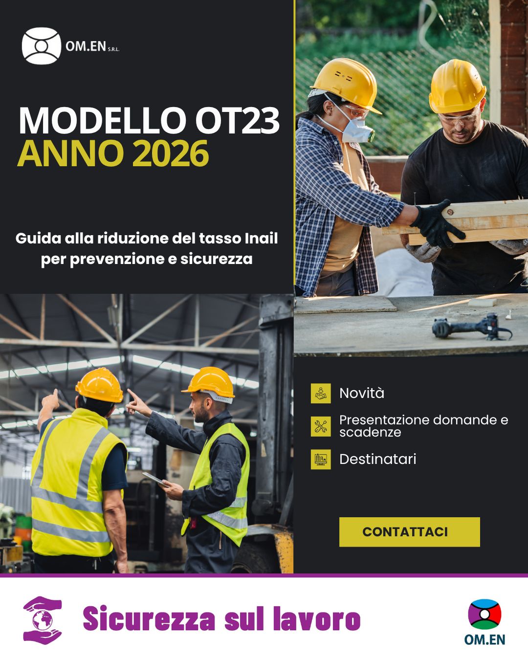 🚨 MODELLO INAIL OT23 2026:... - OM.EN consulenza e formazione | Facebook