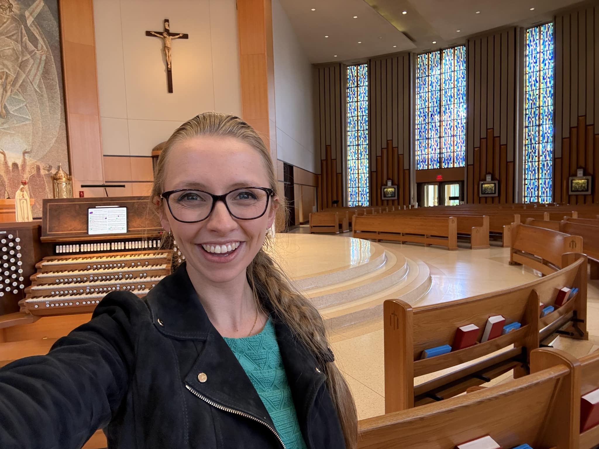 Anna - Such fun getting to inaugurate the new organ at Trinity Church ...