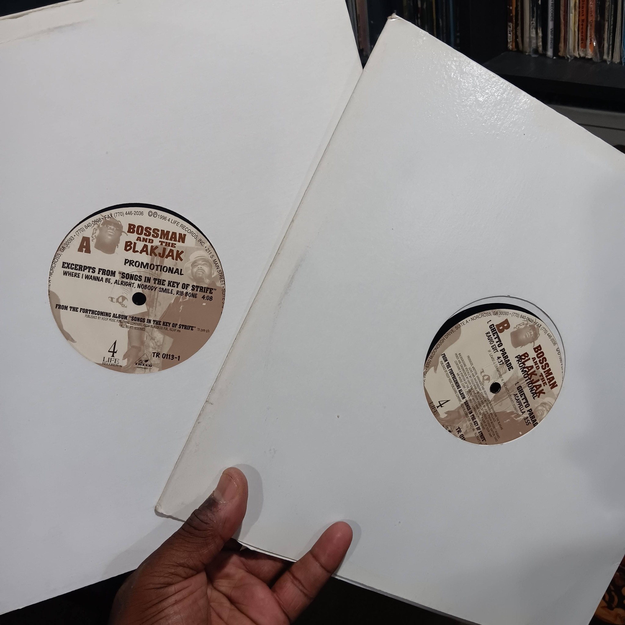 BLACK VINYL ENT.: Gangsta rap act from Akron, OH. They released in