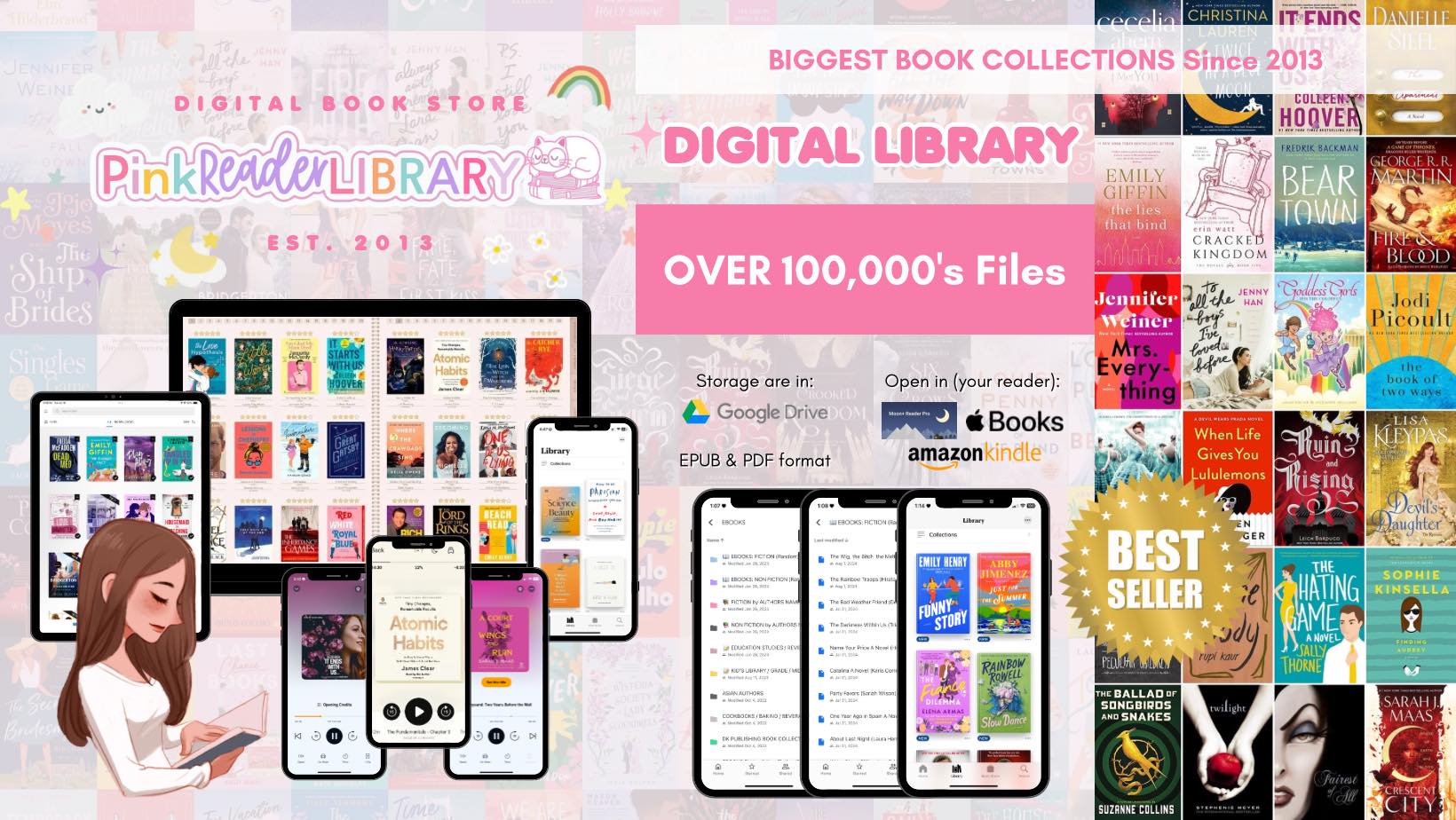 Pink Reader Library | Bacolod CIty