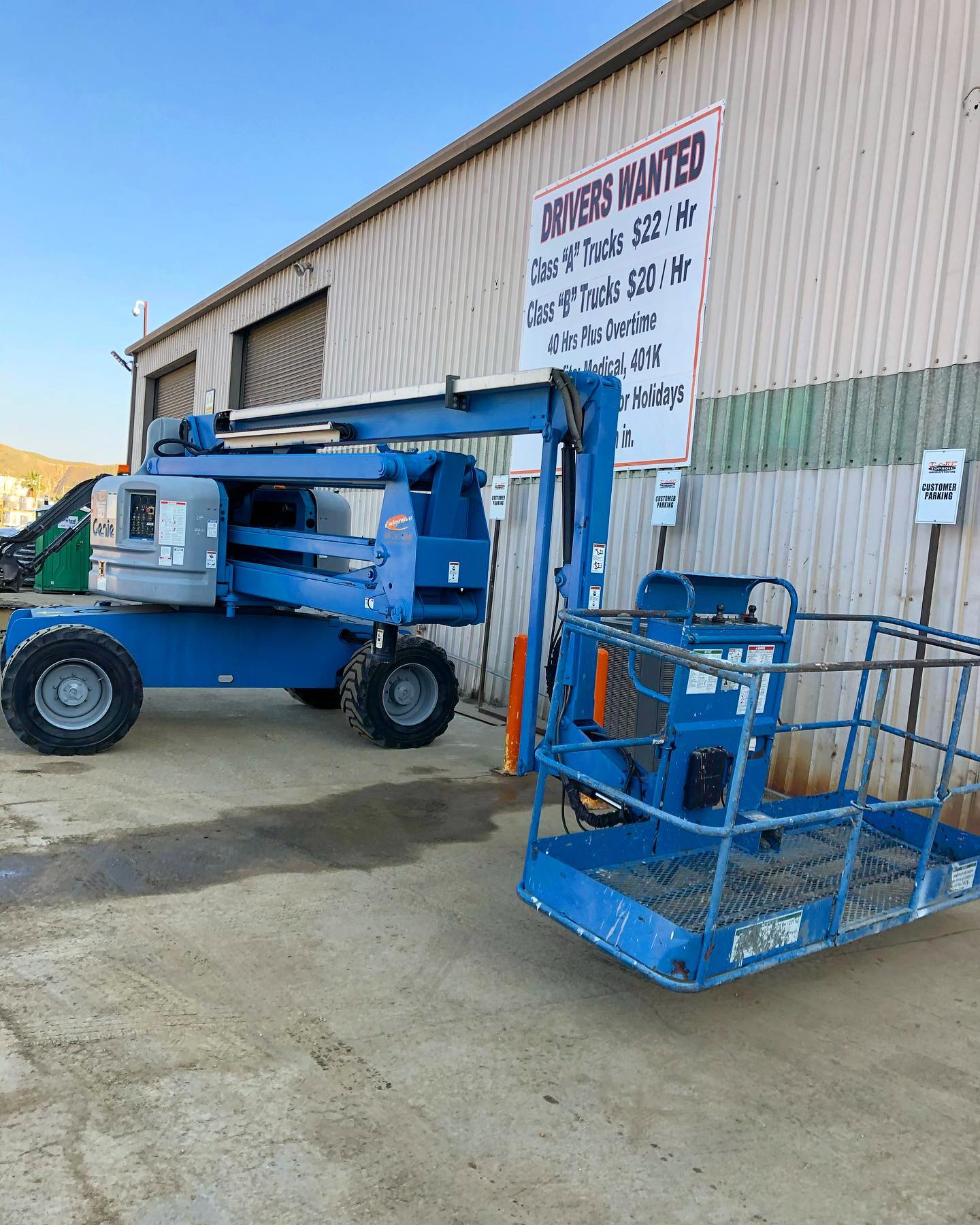 Calgrove Equipment Rentals-San Fernando,CA - BOOMING through this week ...