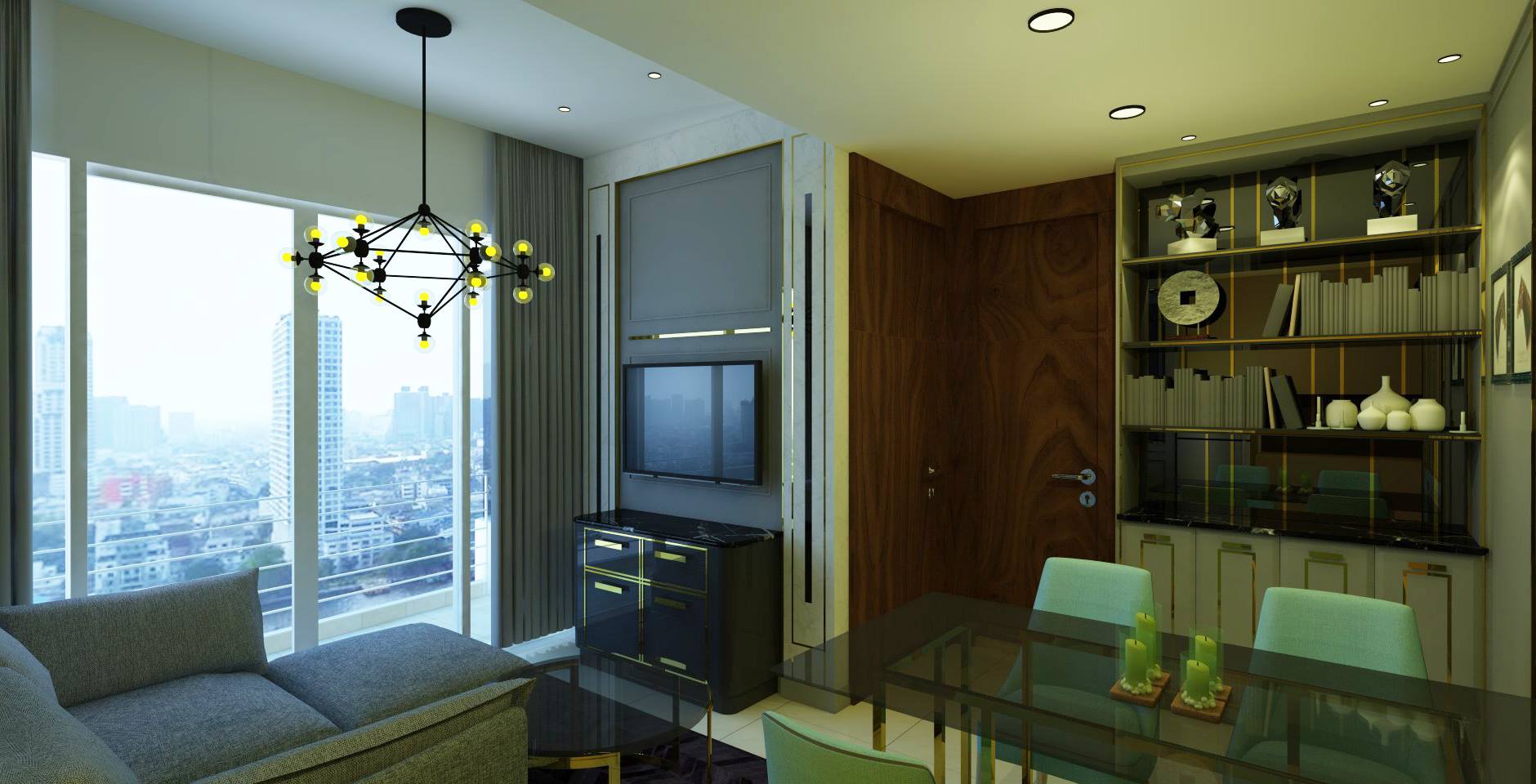 แบบแก้ไขงาน คอนโดฯแม่น้ำ เจริญกรุง... - PJ Design Studio