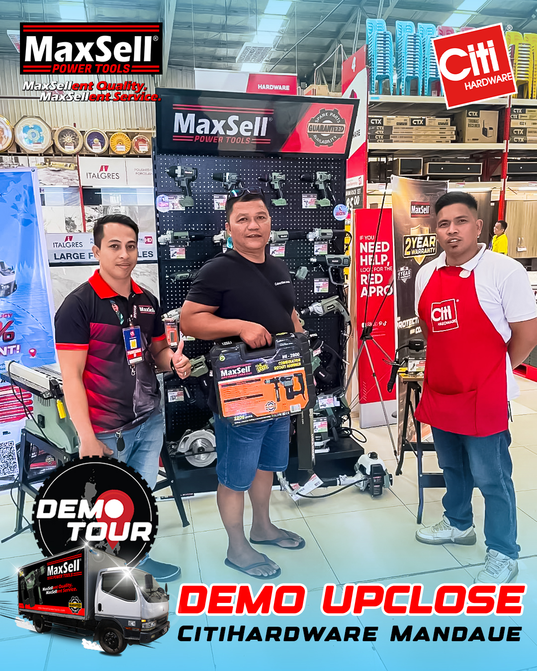 MaxSell - The MaxSell Demo Tour kicks off today at CitiHardware Mandaue ...