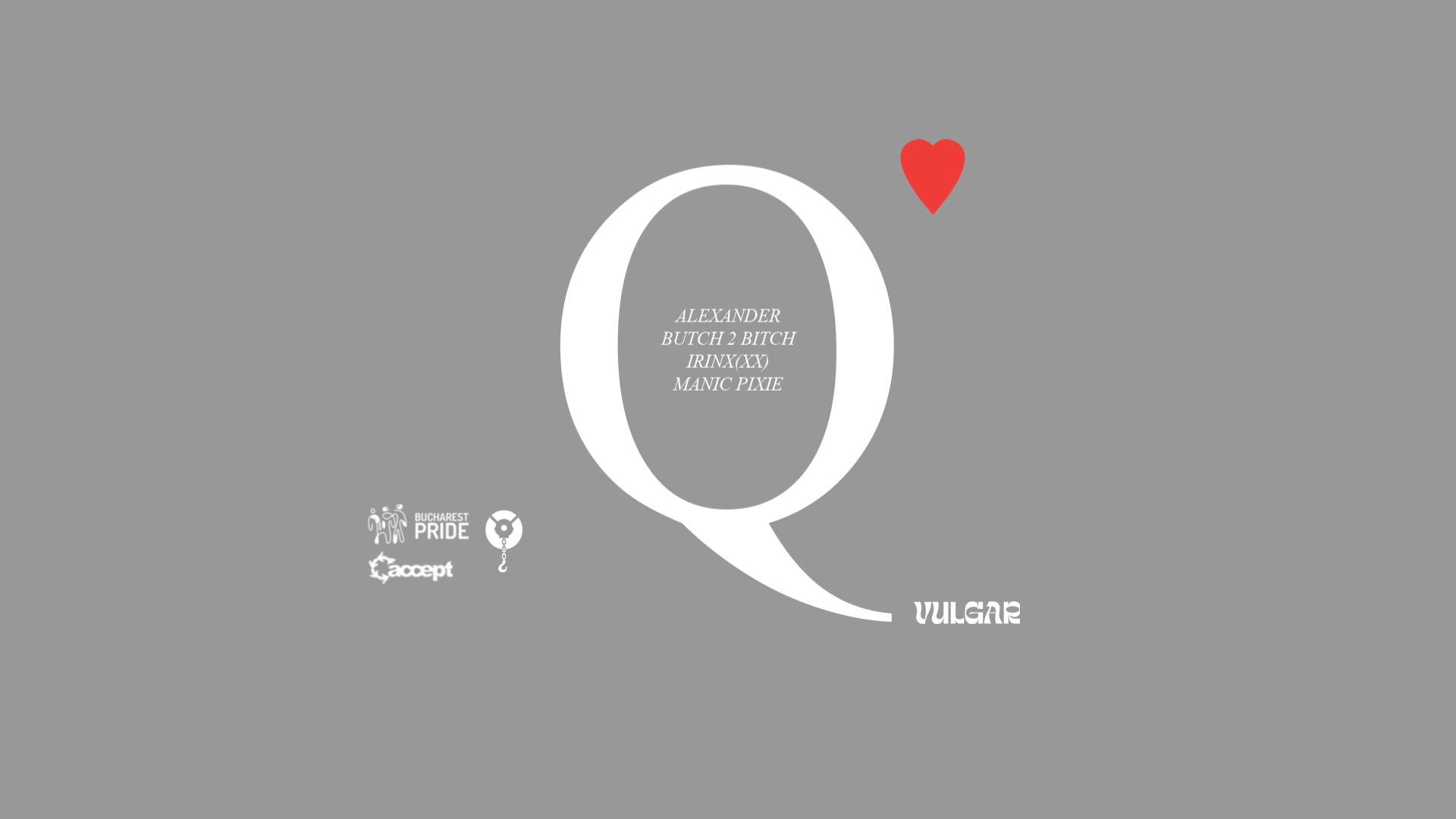 Queer Night x Vulgar • Bucharest PRIDE 2025 by ACCEPT
