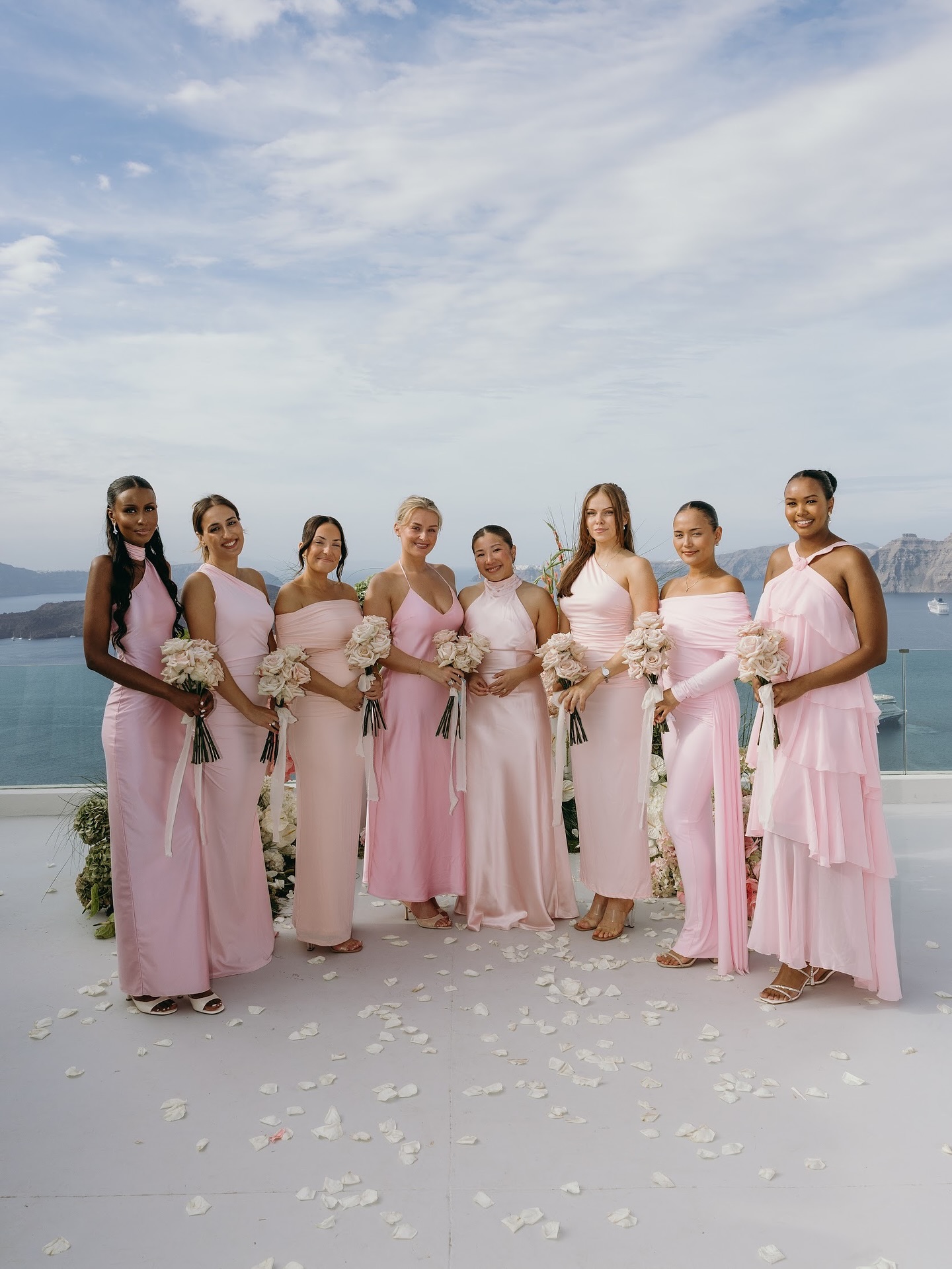 style me pretty bridesmaid dresses Blush
