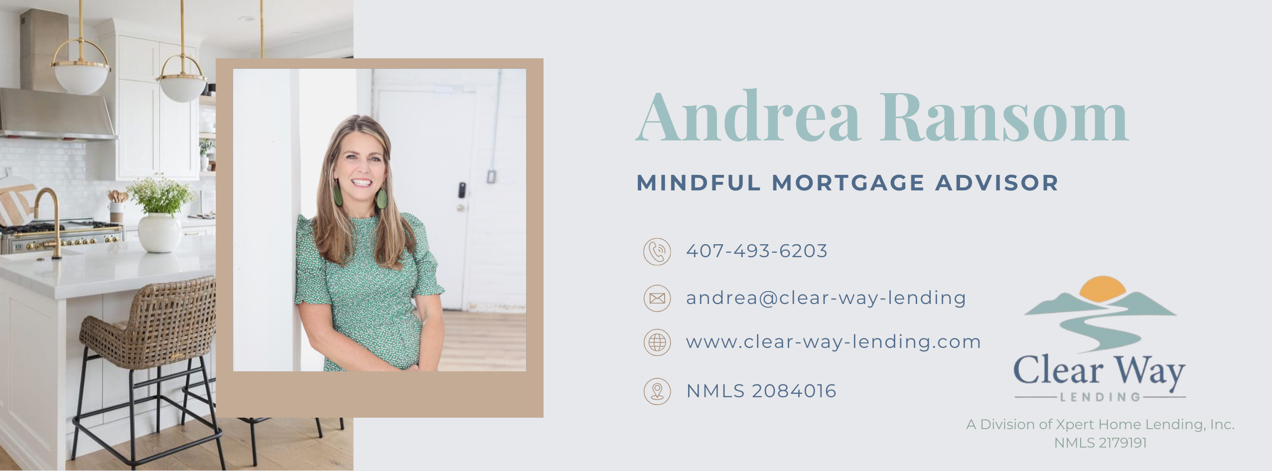 Andrea Ransom, Mortgage Loan Advisor with Clear Way Lending, NMLS 2084016