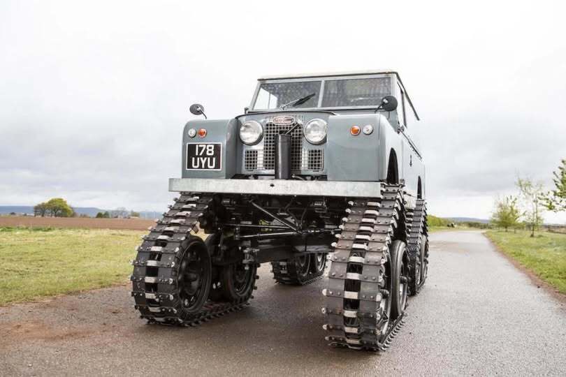 TankHistoria - The Tracked Cuthbertson Land Rover. When it comes to ...