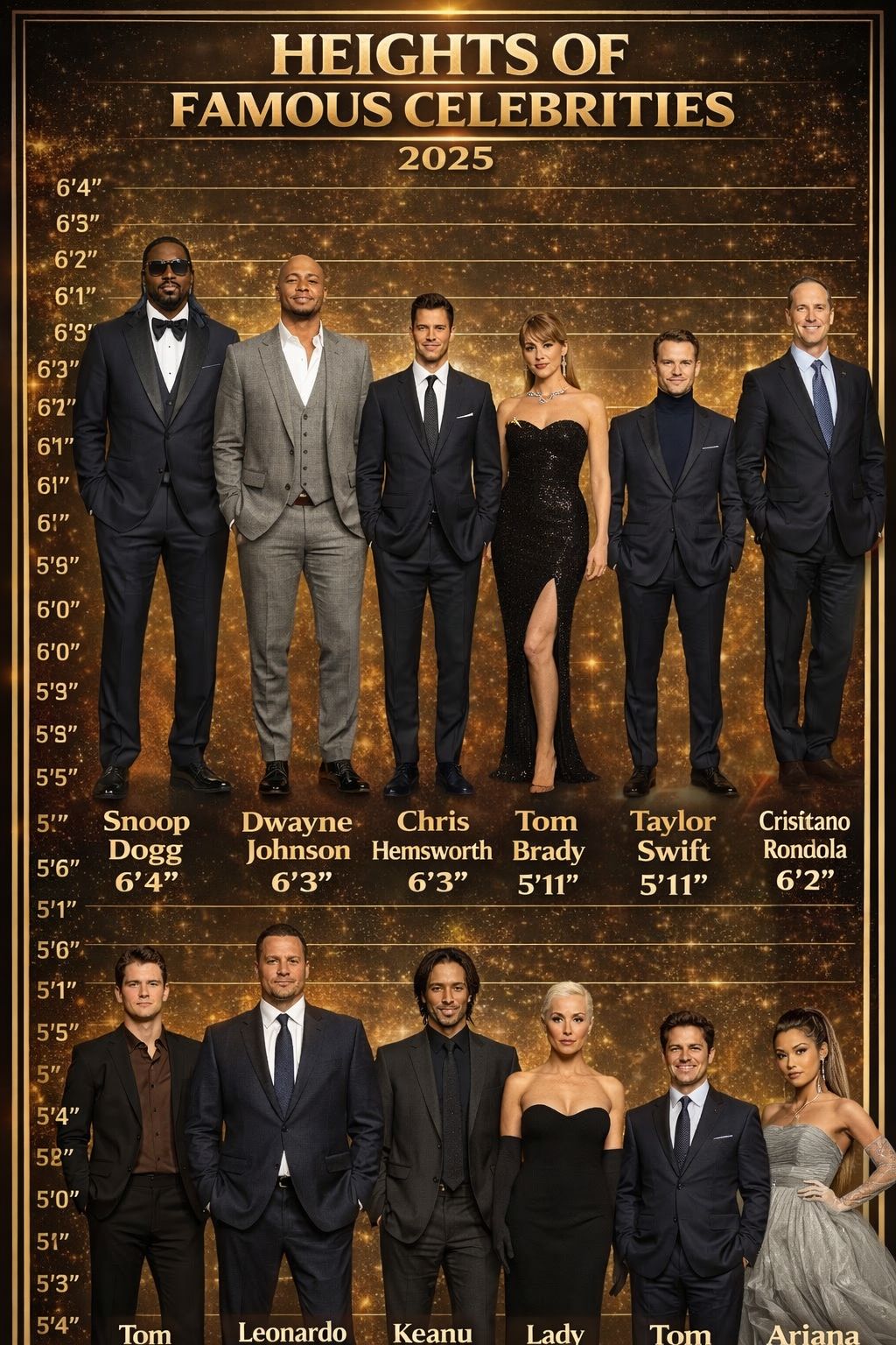 Farhan Khan - 📏 Heights of Famous Celebrities (2025)... | Facebook