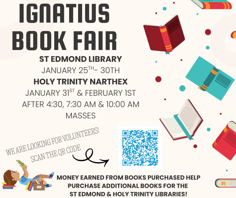 The book fair will... - Holy Trinity Parish - Webster County | Facebook