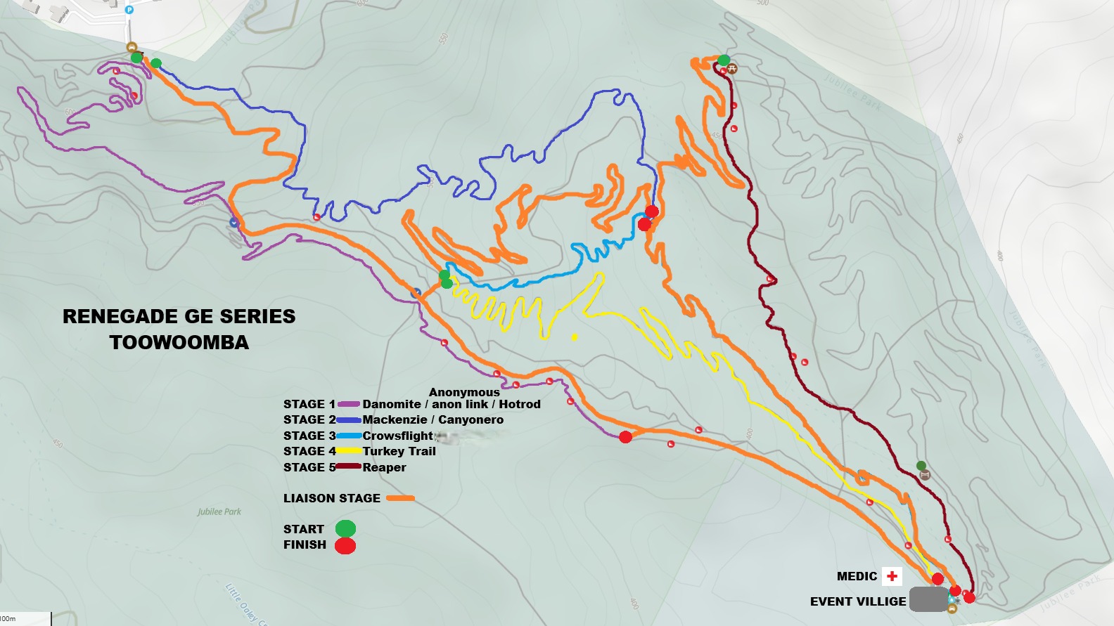 📍 Course map is out! Get... - Renegade Gravity Enduro Series | Facebook