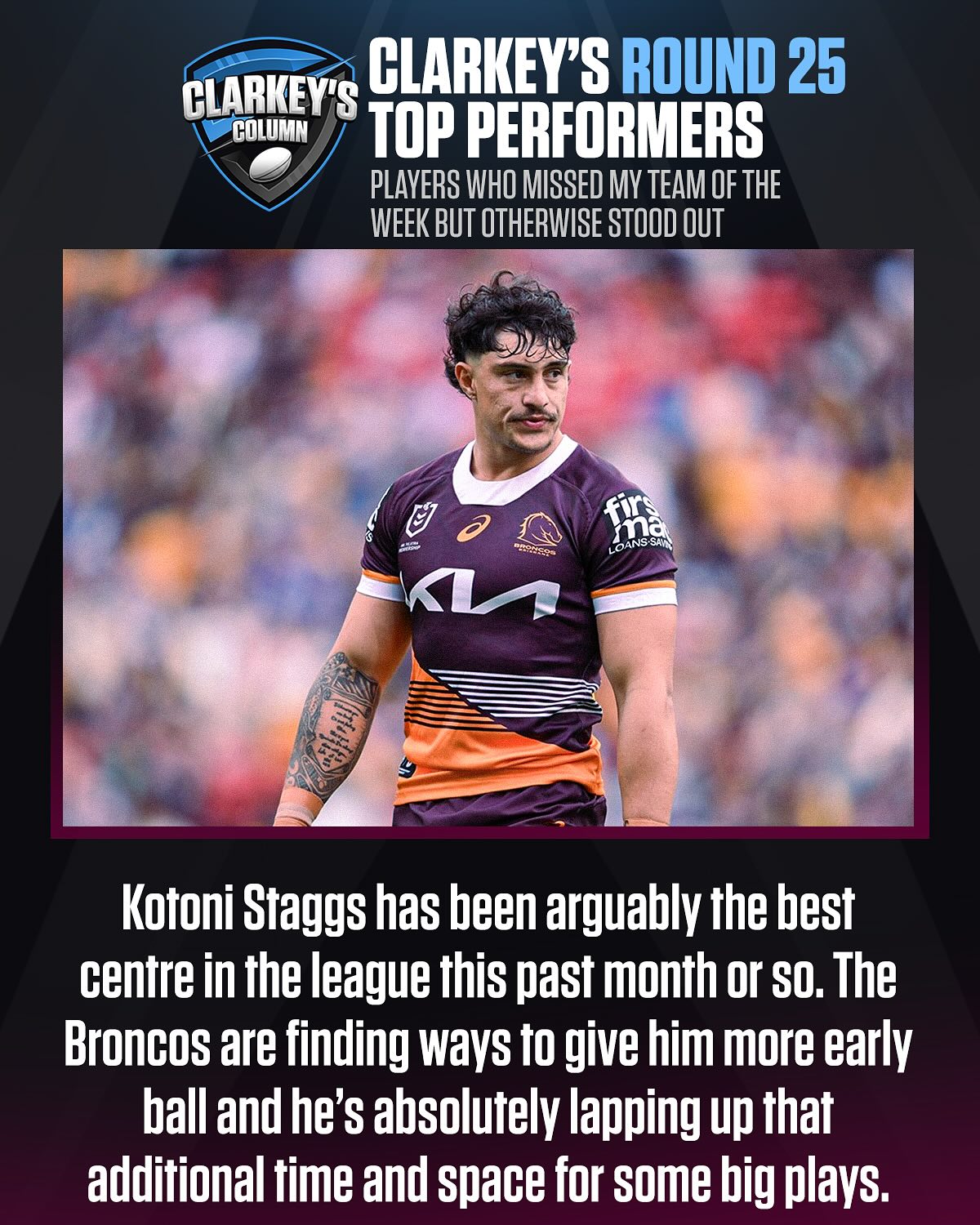 Clarkey's Rugby League... - Clarkey's Rugby League Column