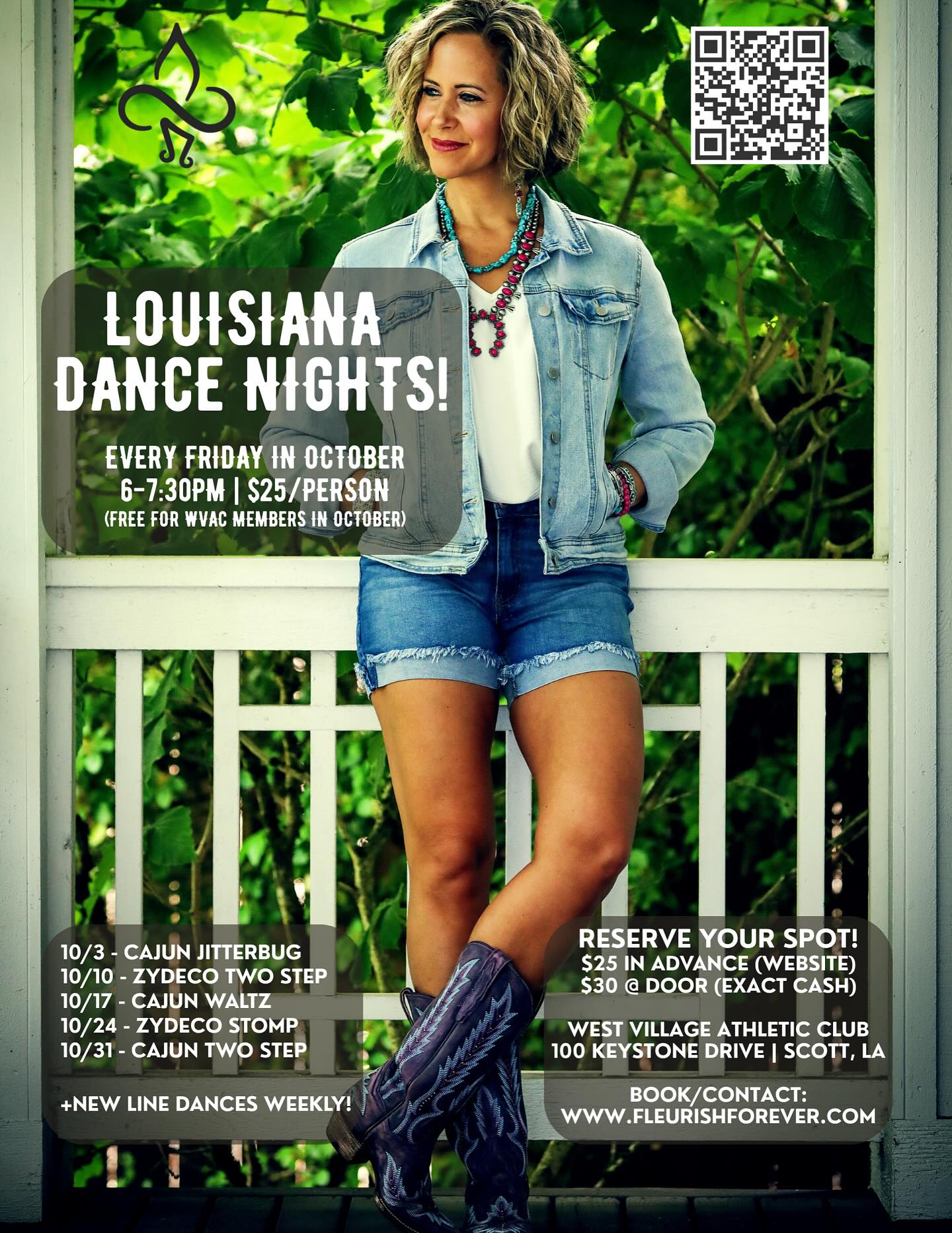 ✨Cajun dance party featuring legends Aux Cajunals on Friday Night