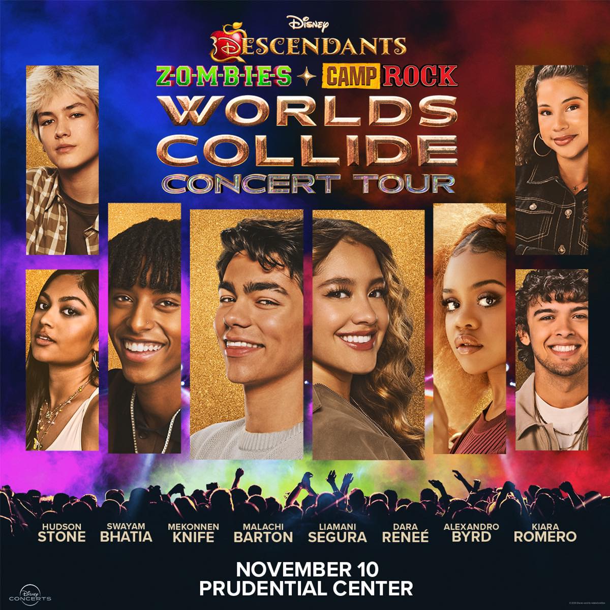 Presale tickets for the Disney Worlds Collide Concert Tour at