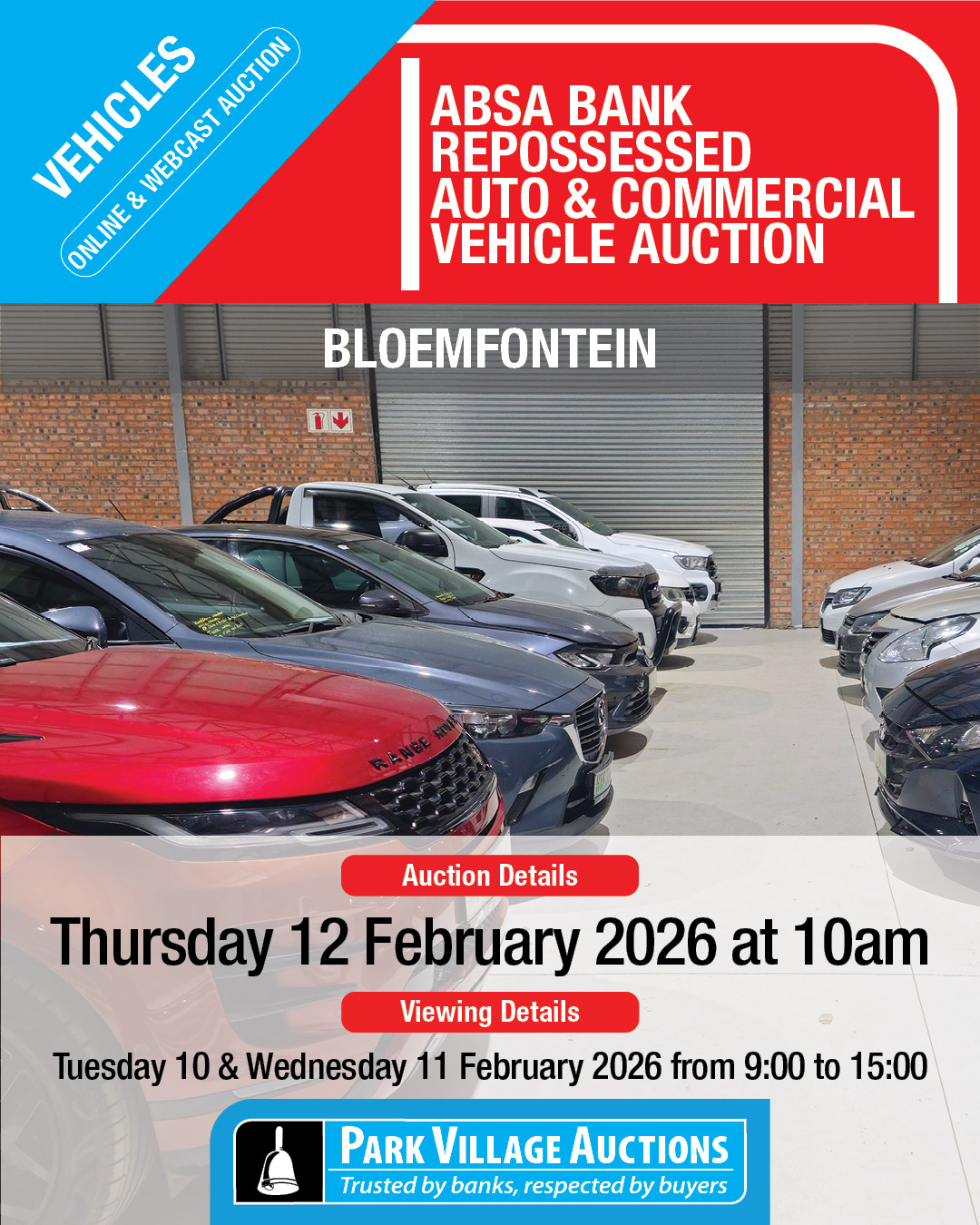 Park - 🚘💻 Looking for your next vehicle deal? Get ready for the ABSA ...