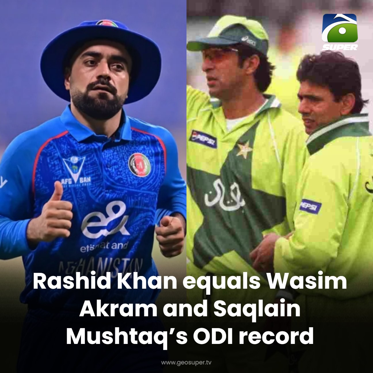 Geo Super - Rashid joins legends club! 👏🏏 Read More:... | Facebook