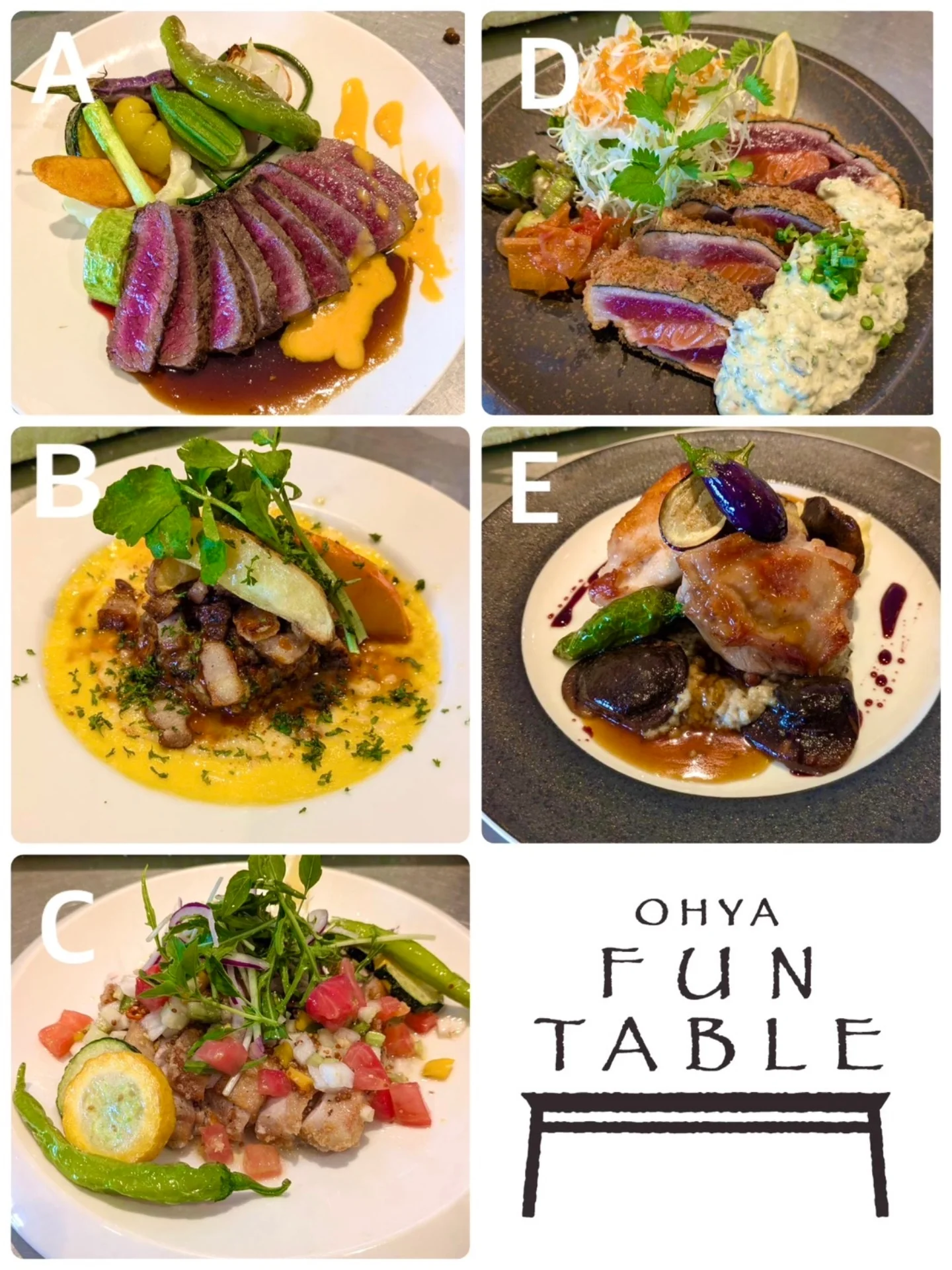 OHYA FUN TABLE - 【現在のランチメニュー🍴】 最後のランチメニューの写真です！ 《Aランチ 》... | Facebook