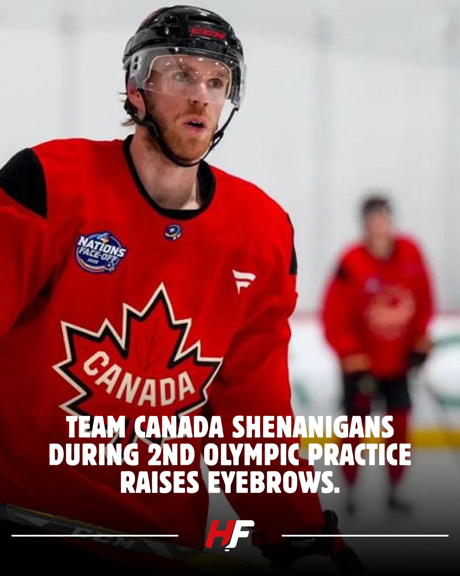 Hockey Feed - Team Canada is being very sneaky on Monday... | Facebook