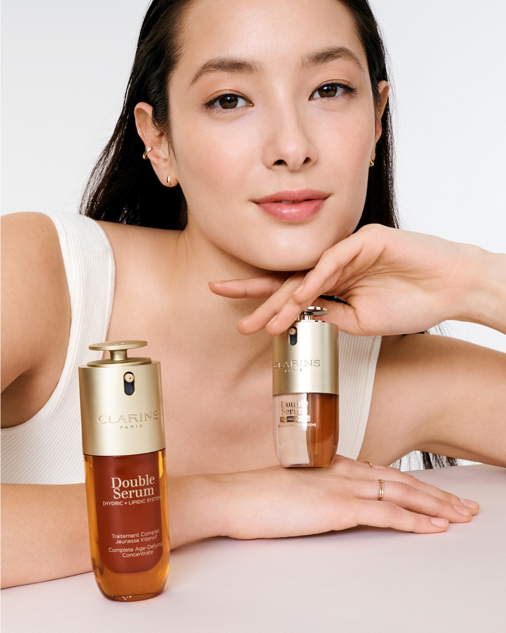 Double the glow, double the results ✨ Layer the Double Serum 