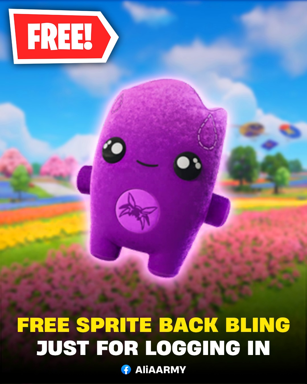 Ali-A - *NEW* Sprite back bling for FREE 🤩💗 | Facebook