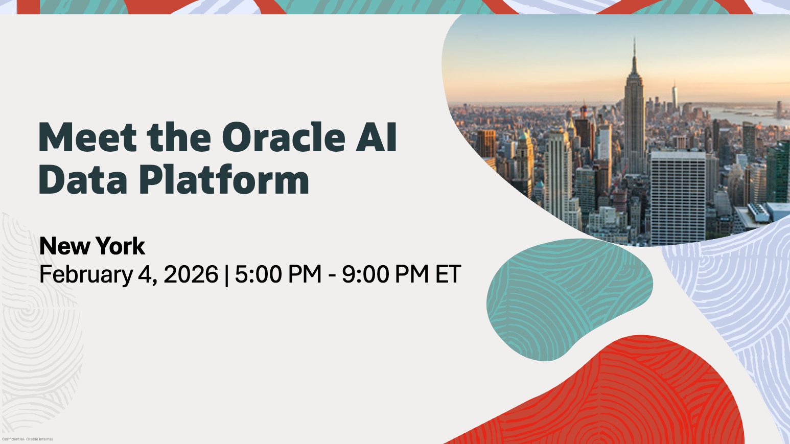 Oracle - Join us in New York City for an immersive experience ...