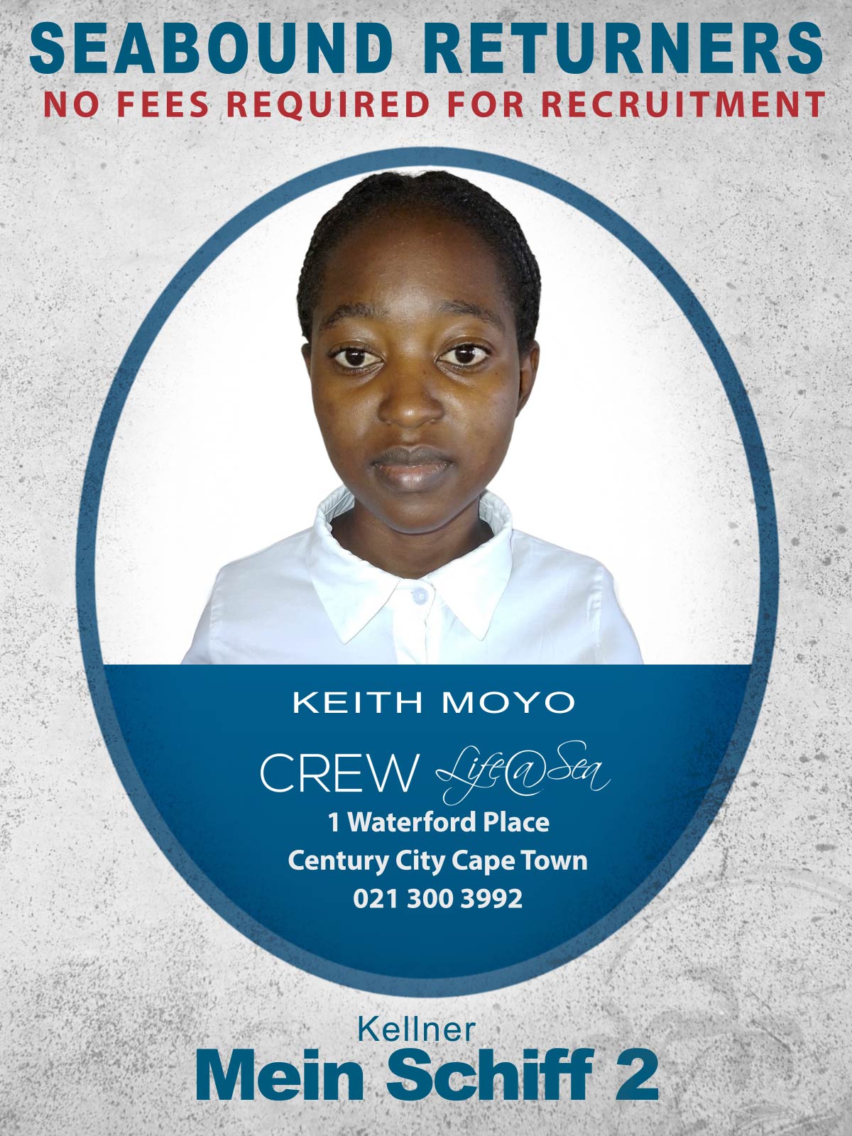 Seabound Crew Member 🎉🎊🍀 Safe travels... - Crew Life at Sea | Facebook