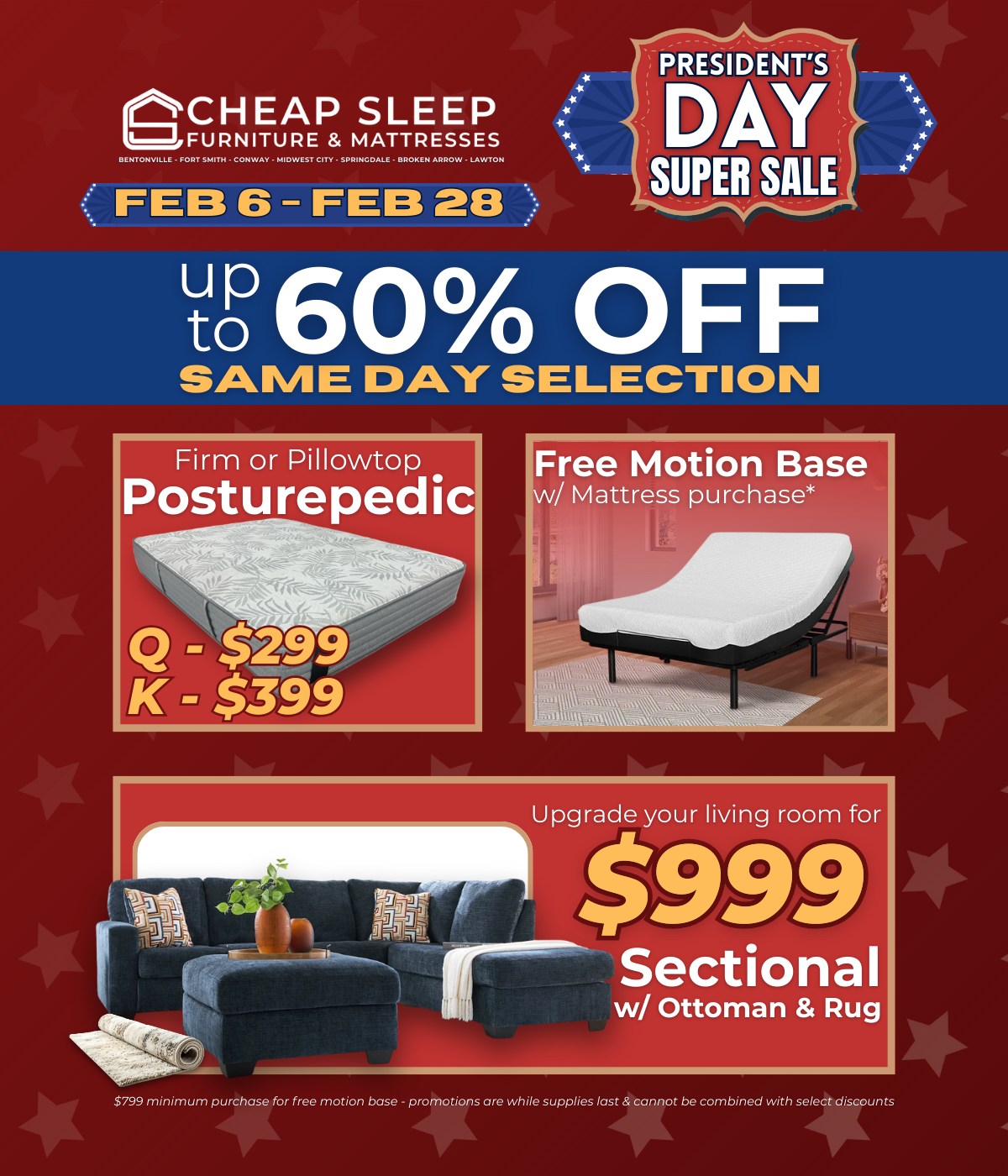 Cheap Sleep Furniture And Mattress