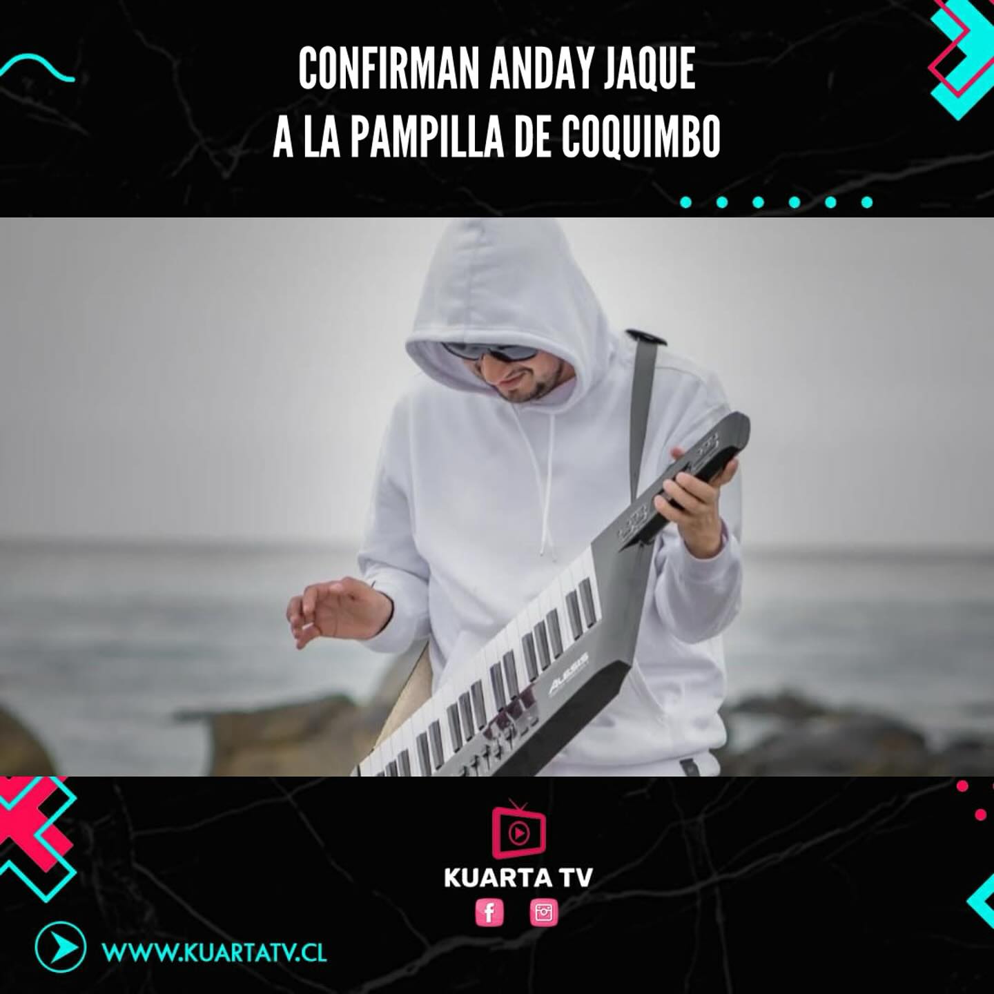 Kuarta - 🎤 ¡CONFIRMADO! Andy Jaque se suma a La Pampilla de Coquimbo ...