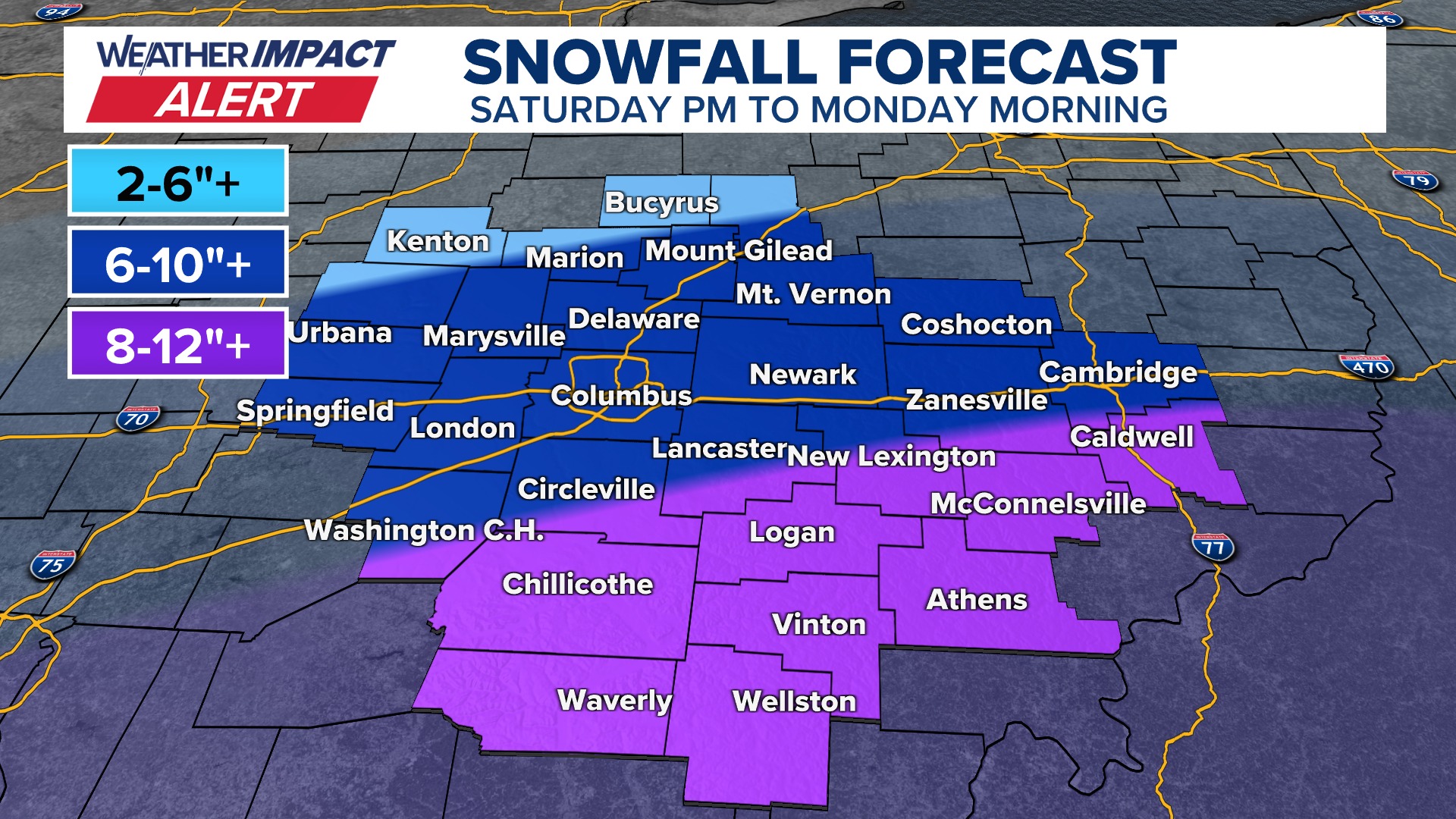 10TV - WBNS - WINTER STORM UPDATE: New models show that... | Facebook