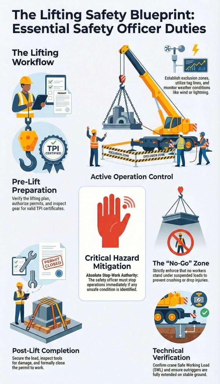 A safety officer during... - M&J Operators Training Center | Facebook