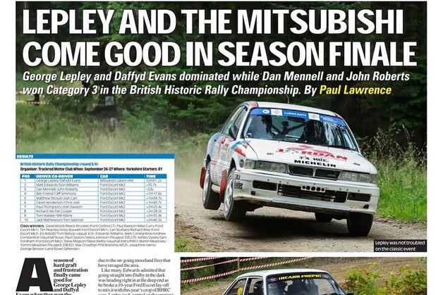 George Lepley - Rally... - George Lepley - Rally Driver