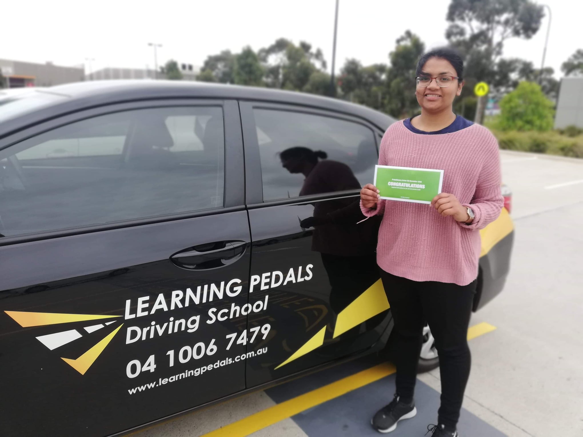 Congratulations to Sarah... - Learning Pedals Driving School