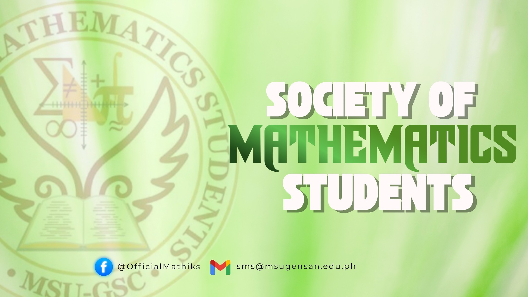 MSU Gensan Mathematics Department - CNSM logo | Facebook