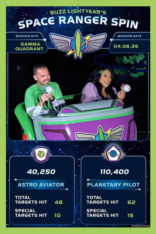 First look at the new PhotoPass image for Buzz Lightyear's Space