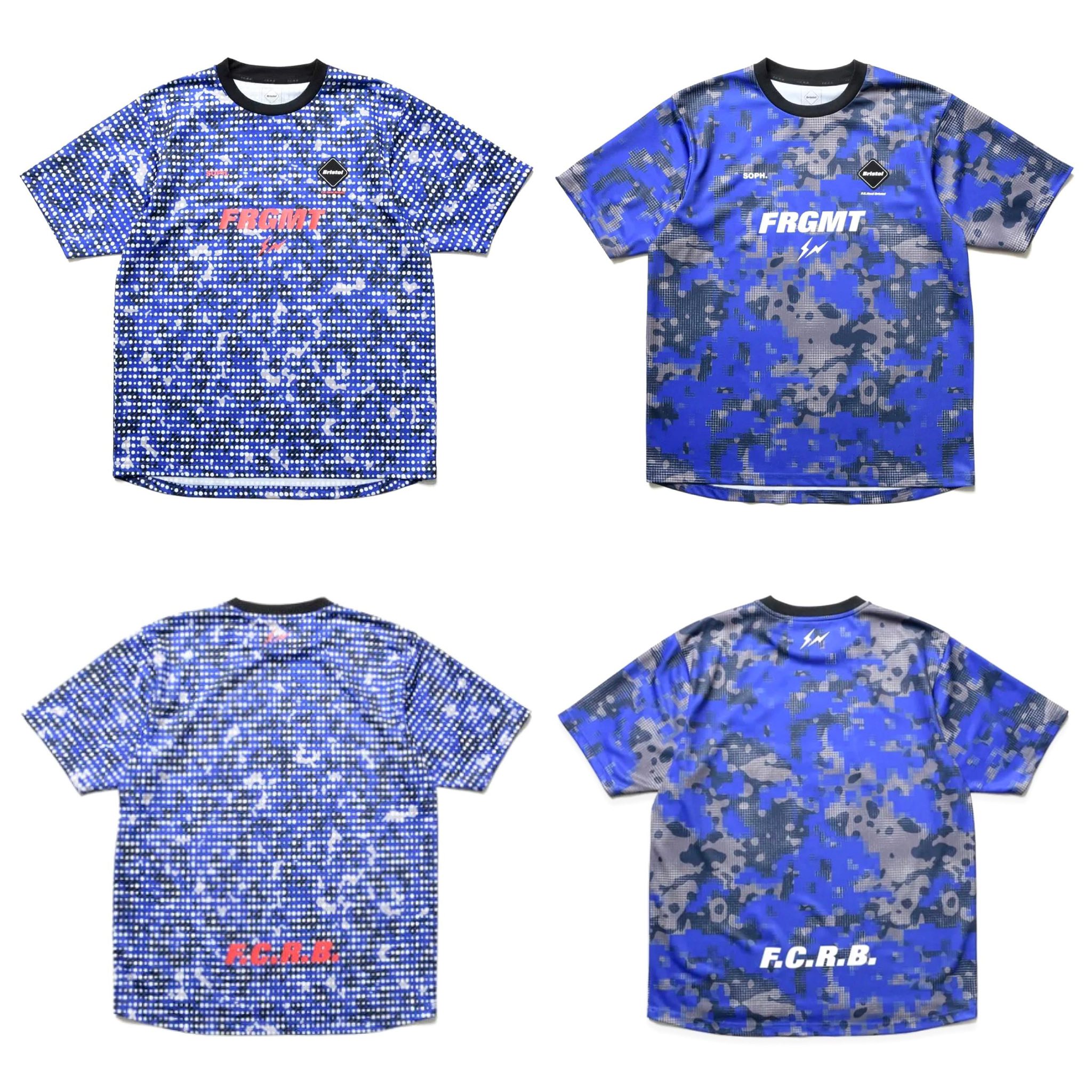 F.C.R.B x FRAGMENT Camouflage S/S Top| ヤマダウェブコム