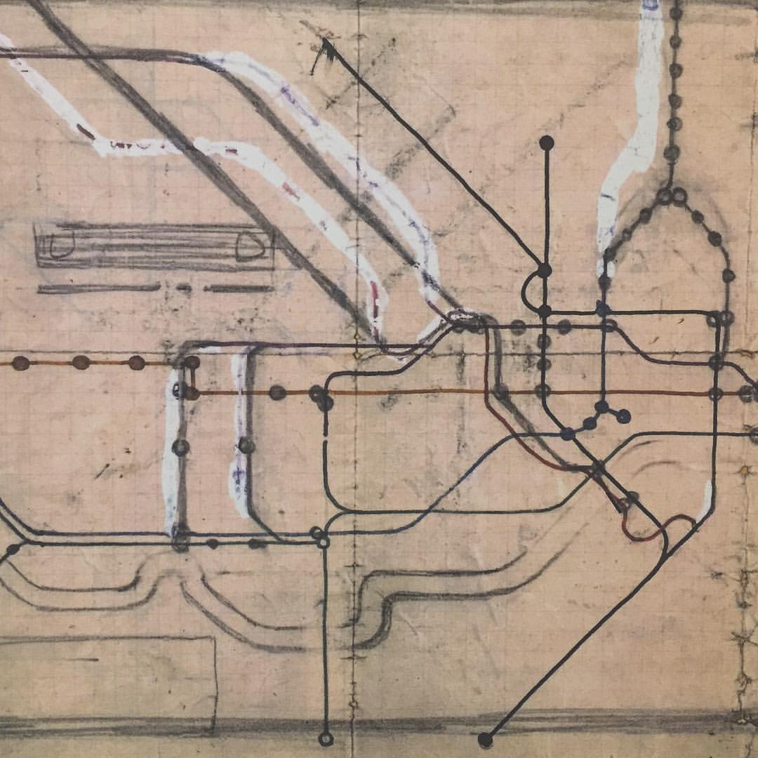 lab9.pro - One of the oldiest metro map designs. Look, thats awesome ...