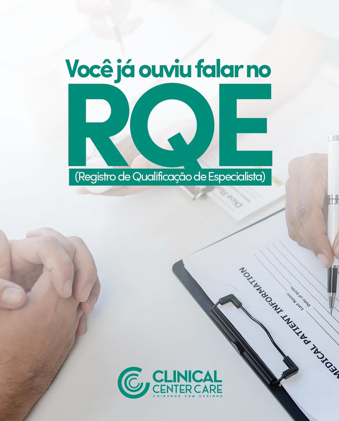 Clinical Center - Você sabe o que é o RQE? O RQE é um... | Facebook