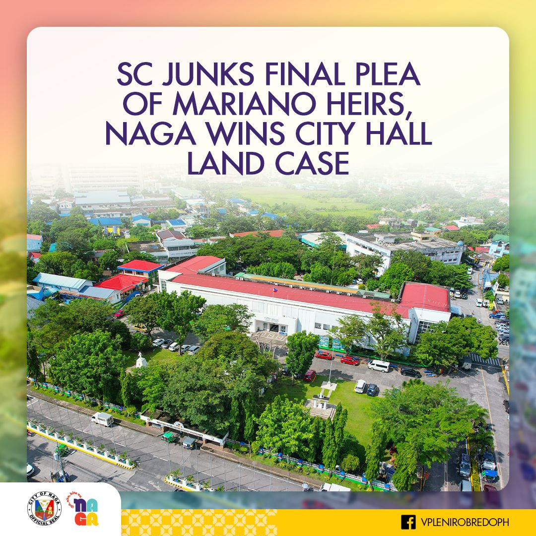 SC junks final plea of Mariano heirs,... - Atty. Leni Robredo | Facebook