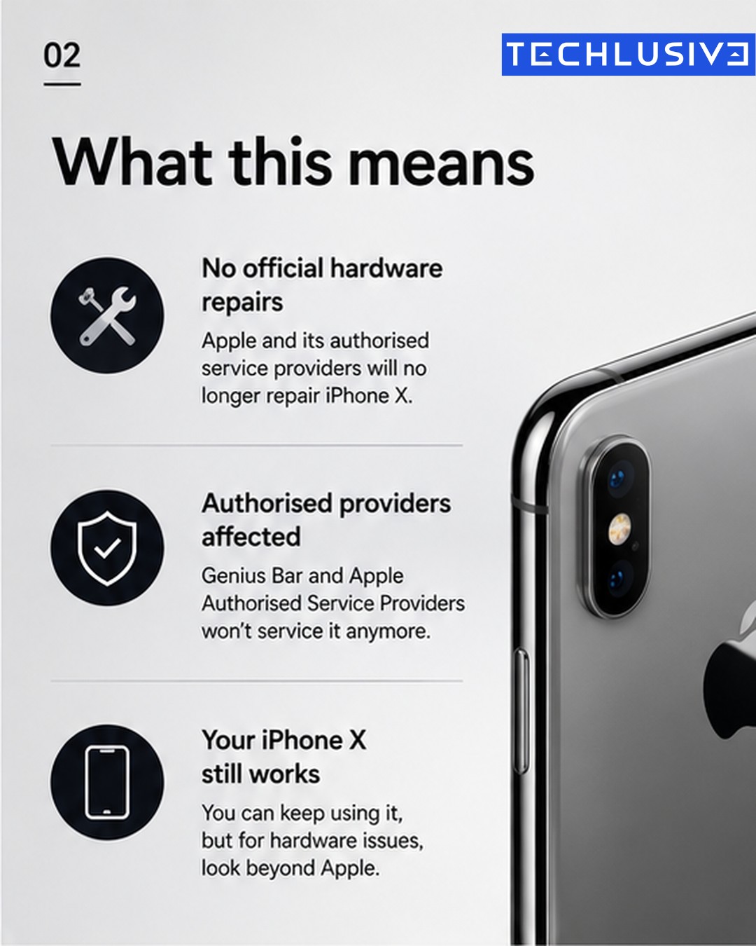 The iPhone X is officially obsolete — here's the full list of