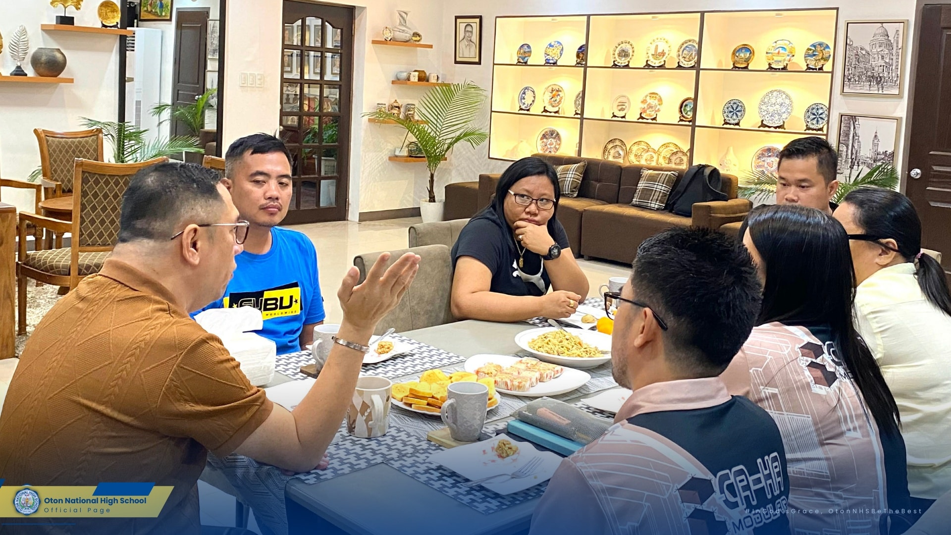 LOOK: Oton NHS School Principal IV, Dr. Darwin A. Haro, CESE 