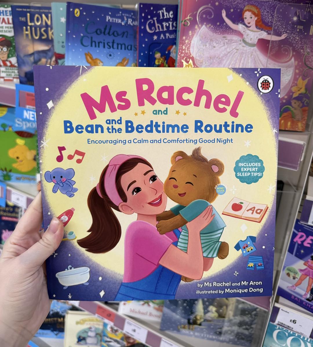 Money - Ms Rachel Bedtime Routine Book spotted at Sainsbury’s 😱 | Facebook