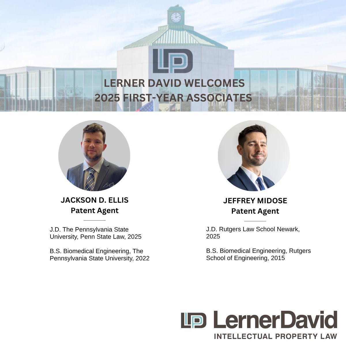 Lerner - We are thrilled to welcome back Jackson Ellis and Jeffrey ...